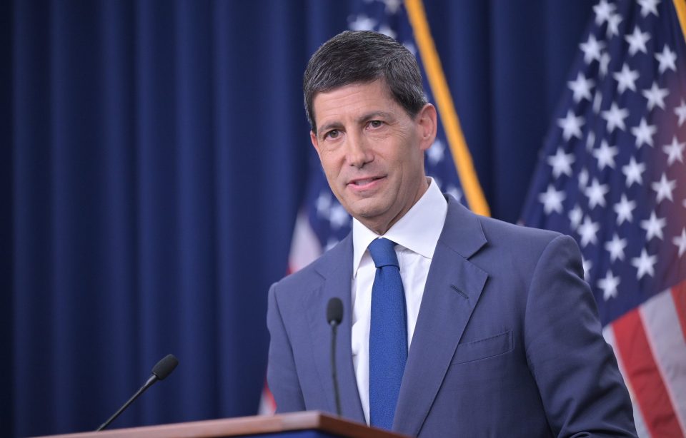 Kevin Warsh bei einer Rede