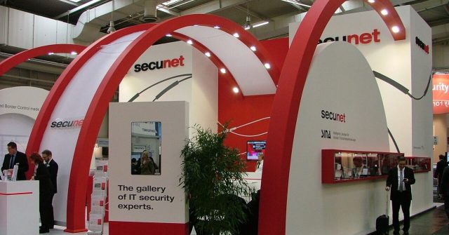 Secunet Messestand