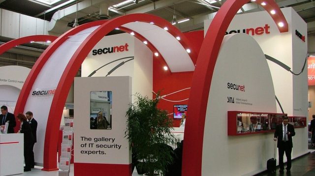 Secunet Messestand