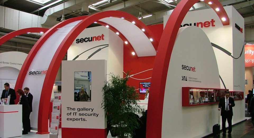 Secunet Messestand