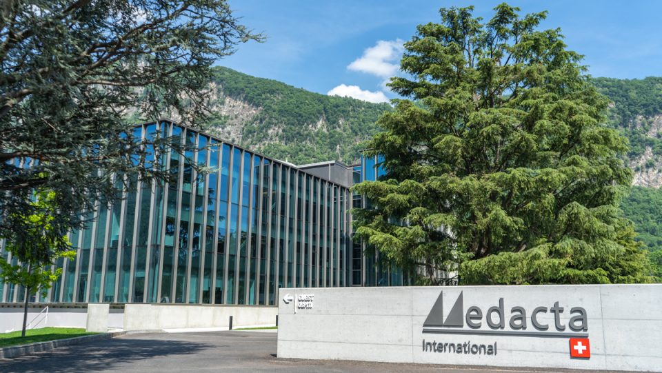 Medacta Sitz in Rancate, Schweiz
