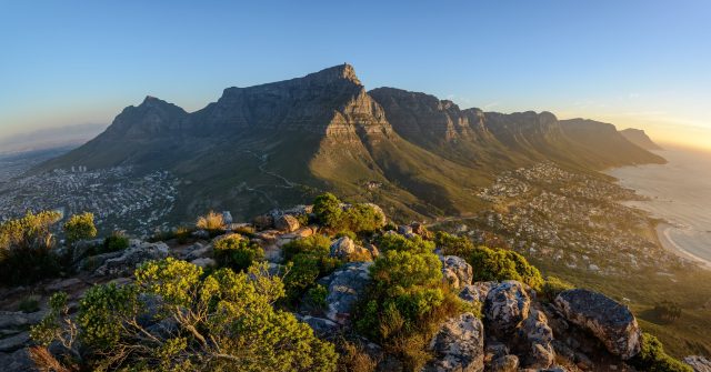 Der Tafelberg in Kapstadt
