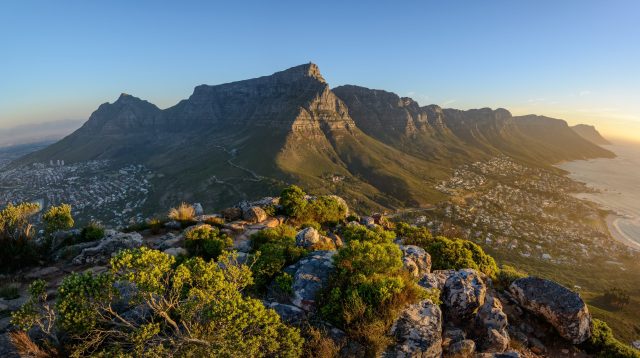 Der Tafelberg in Kapstadt