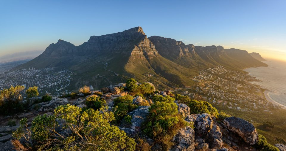 Der Tafelberg in Kapstadt