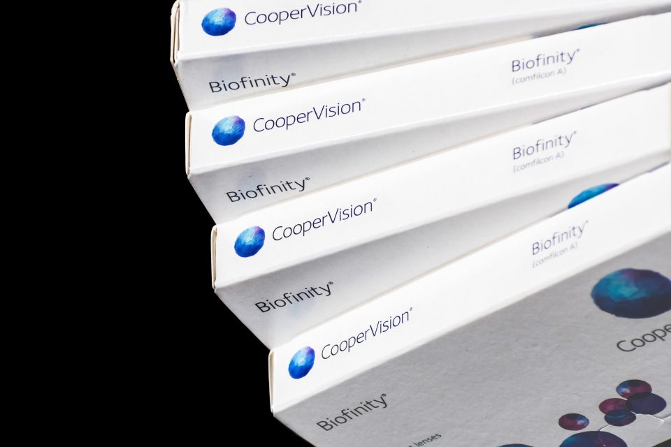 Kontaktlinsen von CooperVision, Tochtergesellschaft der Cooper Companies