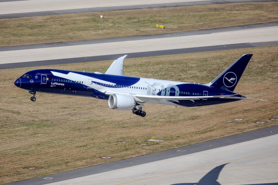 Boeing 787-9 der Lufthansa