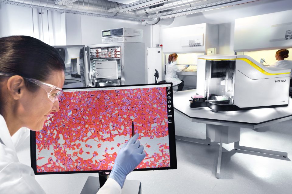 Sartorius versorgt Labore mit Geräten zur Zellanalyse