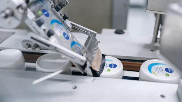 Automatische Verpackungsanlage im spanischen Tres Cantos
