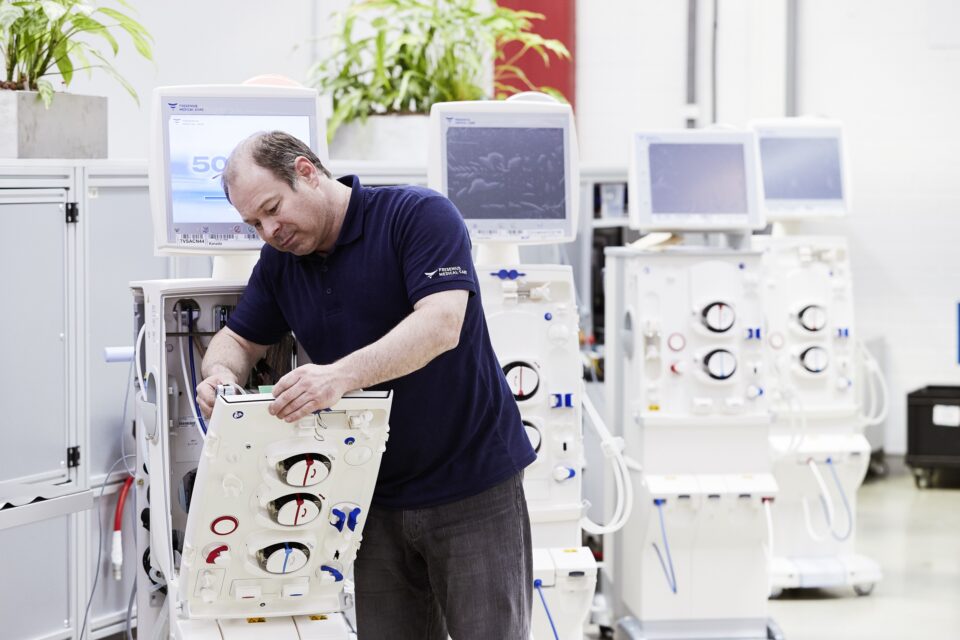 Große Hoffnungen setzt Fresenius Medical Care auf das neue Dialysesystem 5008