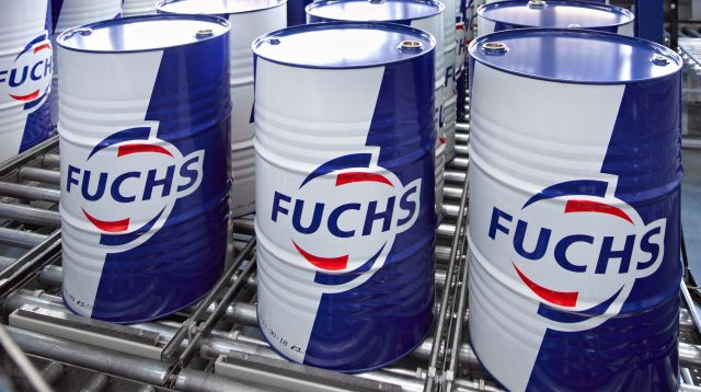 Fuchs Petrolub Fassabfüllline