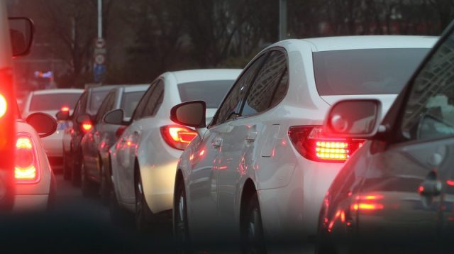 Autos im Stau
