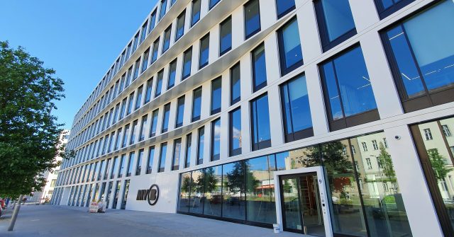 Das Bürogebäude von Hypoport in Berlin, Deutschland