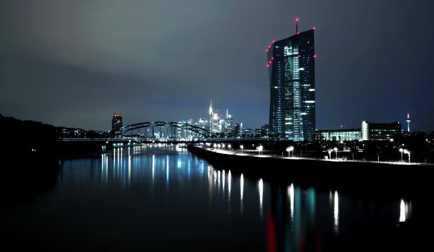 Die EZB mit Hauptsitz in Frankfurt am Main
