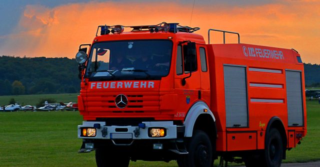 Löschfahrzeug von Daimler Truck