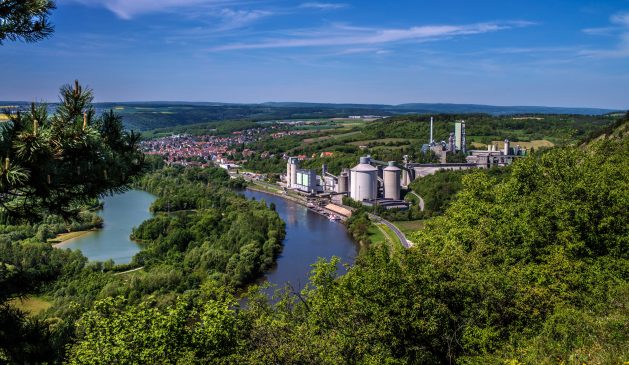 Produktionsstätte von Heidelberg Materials in Lengfurt