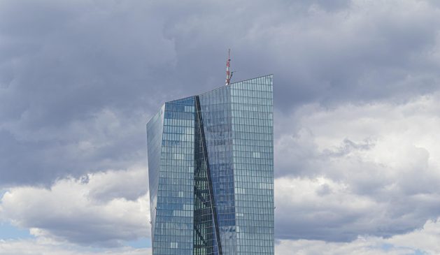 Die Europäische Zentralbank in Frankfurt am Main