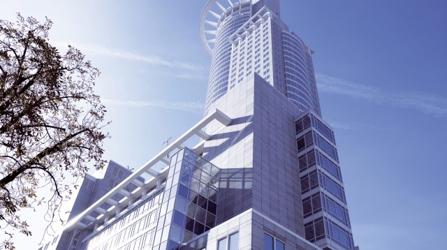 Der Hauptsitz der DZ Bank in Frankfurt