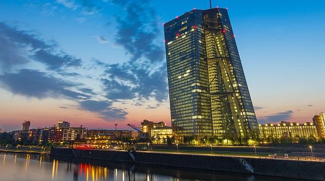EZB-Hauptsitz in Frankfurt am Main