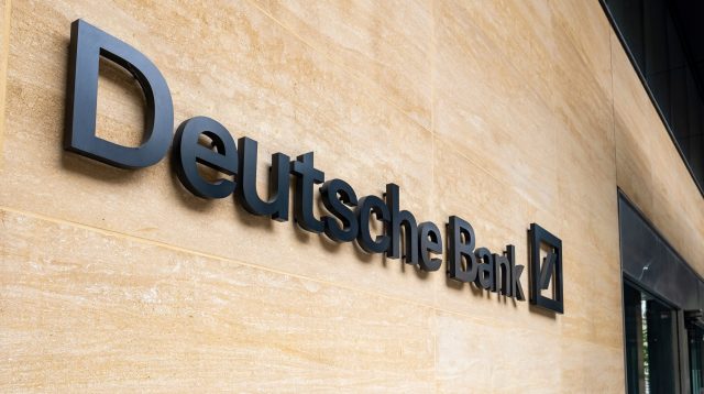 Deutsche Bank in London, England