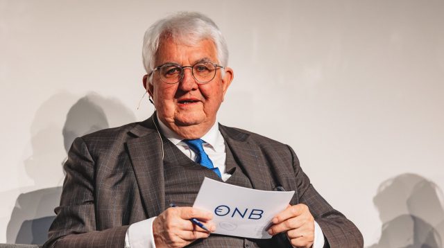 Robert Holzmann, Chef der Oesterreichischen Nationalbank (OeNB)
