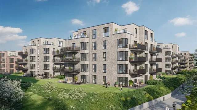 Neubauprojekt „Waterkant“ der Sparda-Hamburg.