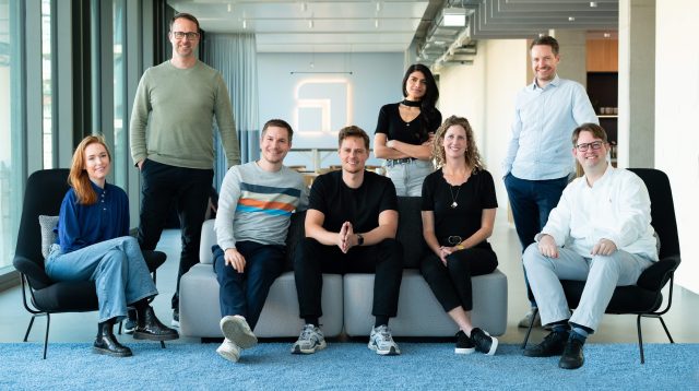 Das Upvest-Managementteam um CEO Martin Kassing (Mitte) hat einen dicken Fisch an der Angel: die DKB.