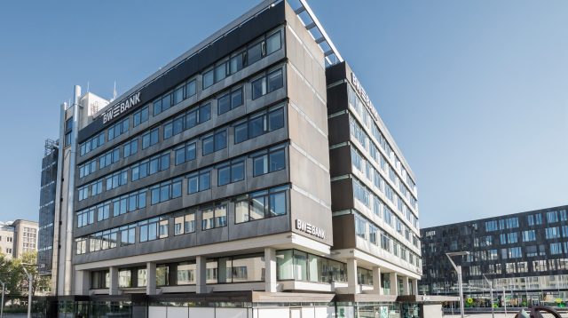 Hauptsitz der BW-Bank.