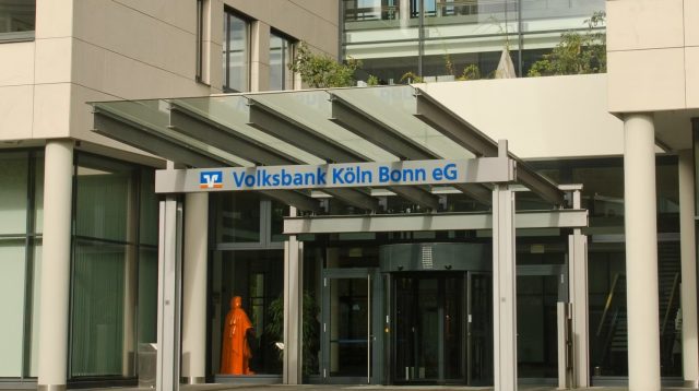 Zentrale der Volksbank Köln Bonn.