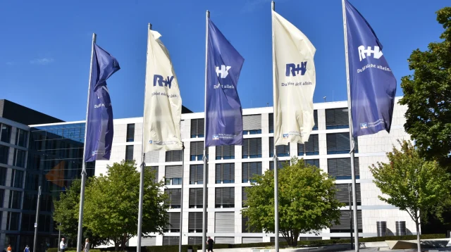 Zentrale der R+V in Wiesbaden.