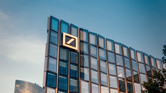 Die Zentrale der DWS, Fondstochter der Deutschen Bank