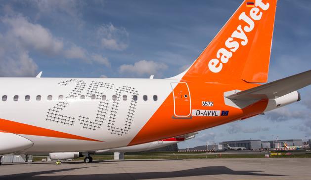 Der 250. Airbus von easyJet Der 250. Airbus von easyJet