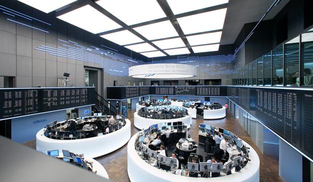 Handelssaal Börse Frankfurt Handelssaal Börse Frankfurt