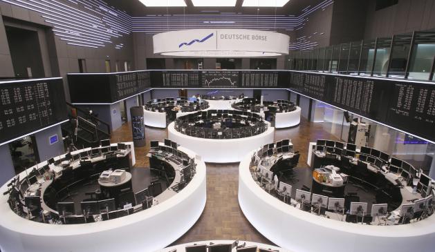 Handelssaal Frankfurter Wertpapierbörse