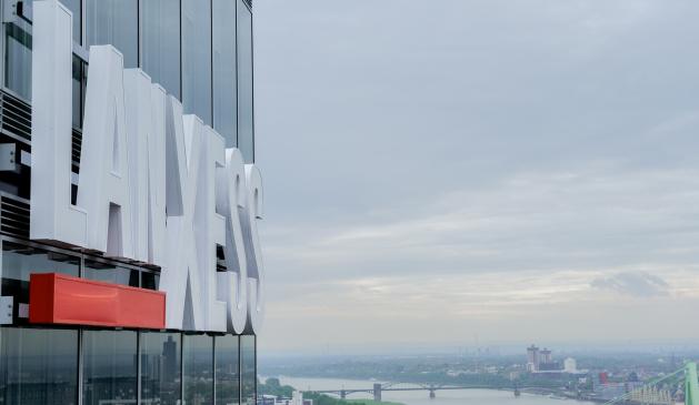 Hauptsitz von Lanxess in Köln. Hauptsitz von Lanxess in Köln.