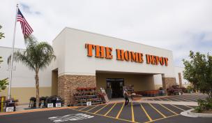 Home Depot Store in de USA: Handwerker treiben die Nachfrage an.