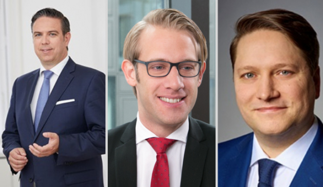v.l.n.r.: Holger H. Ebersberger, Hanno Witt, Felix Ganzer v.l.n.r.: Holger H. Ebersberger, Hanno Witt, Felix Ganzer