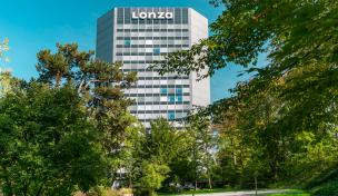 Der Lonza-Turm in Basel Der Lonza-Turm in Basel