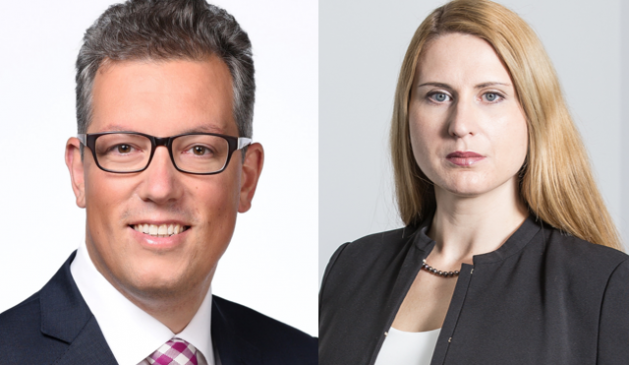 Alexander Lehnen und Nadejda Kysel