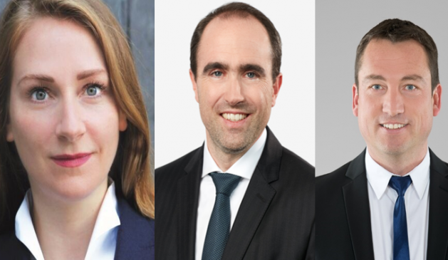 Maren Gräfe, Berndt Zinnöcker und Herbert Bischof