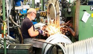 Produktion bei Ringmetall Produktion bei Ringmetall