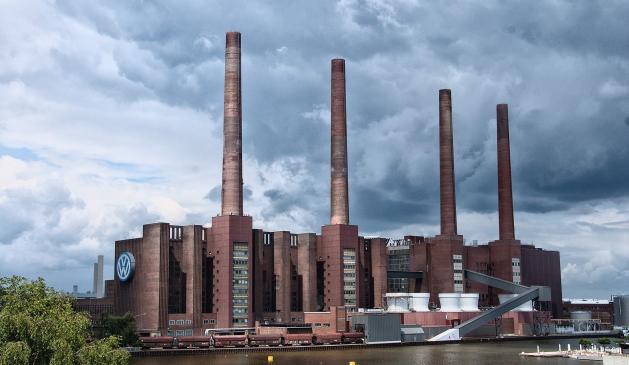 Das Stammwerk von Volkswagen in Wolfsburg Das Stammwerk von Volkswagen in Wolfsburg