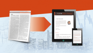 Neu aus dem Hause PLATOW - PLATOW Legal + Finance Neu aus dem Hause PLATOW - PLATOW Legal + Finance