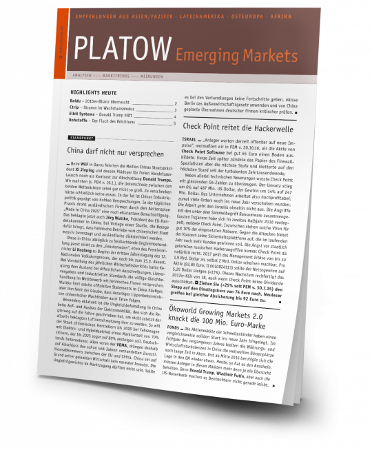 PLATOW Emerging Markets