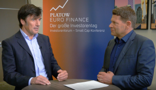 Steffen Orben im Interview auf dem PLATOW EURO FINANCE Investorentag